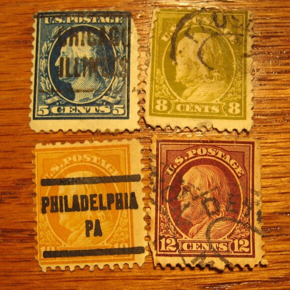 1916-17 FLAT PLATE PRINTING 11 UNWATERMARKED PERFORATED 1O PLUS 1 & 2 CENT IMPER - Picture 3 of 5